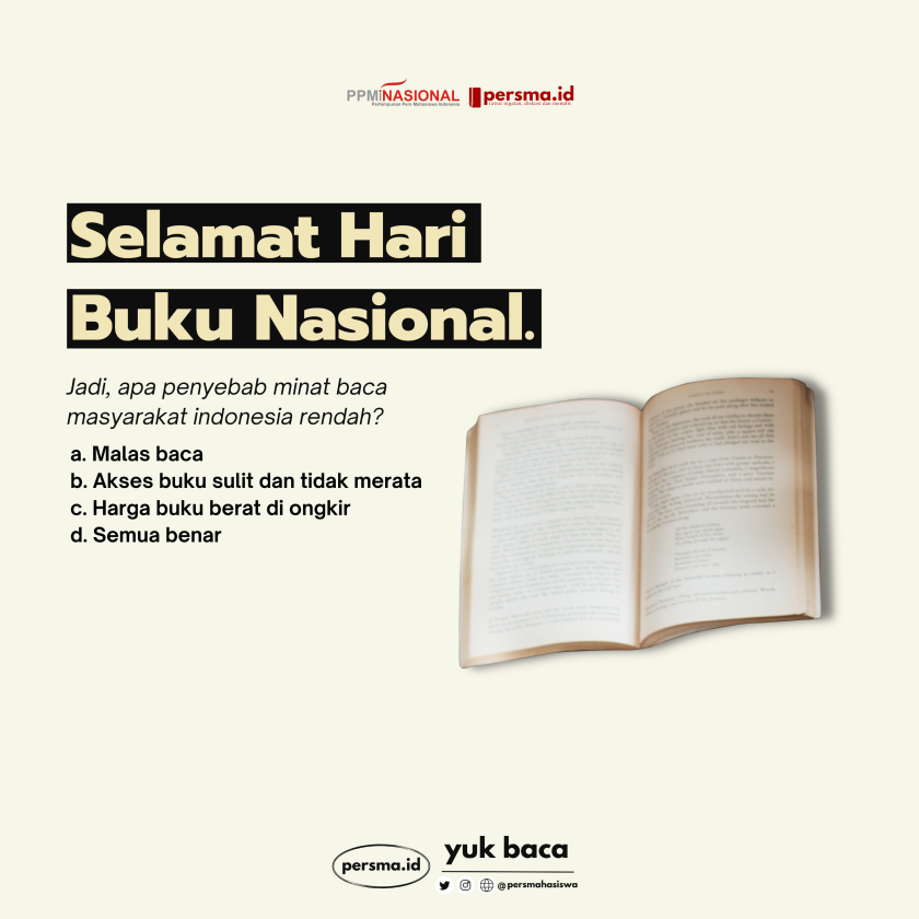 Benarkah Minat Baca Di Indonesia Rendah? PPMI Nasional